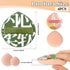 4 PCS Makeup Puff, Korean Makeup Sponges Teardrop Setting Powder Puff Face Makeup Cushion Puff Soft Beauty Blender Sponge for Foundation Concealer...
