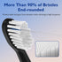 Toothbrush Heads Replacements for Water-Pik Sonic Fusion and Sonic Fusion 2.0, SF01, SF02, SF03 & SF04, Transparent Bristles, Original Shape with ...