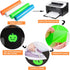 Glow in The Dark Vinyl Heat Transfer for Halloween, 12" x 10" PU Iron on HTV Vinyl Bundle Noctilucent Heat Press, Printable Halloween Glow Vinyl f...