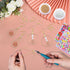 670Pcs Earring Making Kit with 120 Earring Beading Hoops Earring Finding Beading Hoop Earrings Bulk,150 Hooks,200 Jump Rings,200 Earring Backs for...