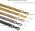 Medium Size Fabulous Metal Shoulder Crossbody Purse Strap Replacement Bag Chain Accessories (48‘’, Gold)...