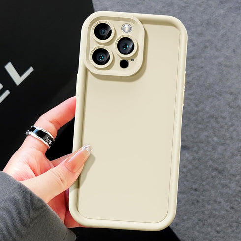 LUTTY Compatible with iPhone 15 Pro Case, Raised Full Camera Lens Protection (Edge Lips Design), Anti-Scratch Soft Slim Silicone Shockproof Case f...