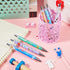 Thenshop Funny Nurse Pens Lovely Cartoon Ballpoint Nursing Pens Black Ink Retractable Press Pen for Appreciation Gifts Labor and Delivery Nurse As...