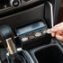 Coin Holder for Car, Mini Change Storage Box for Various Coin Sizes, Universal Portable Auto Money Organizer for Trucks and Vehicles (Black)...