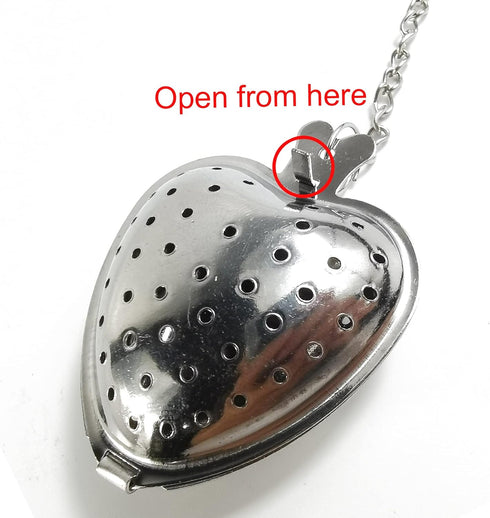 TIHOOD 15PCS Tea Strainer Stainless Steel Mesh Tea Ball Infuser Premium Tea Filter Tea Interval Diffuser with Extended Chain Hook for Loose Leaf T...