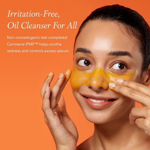 Aprilskin Carrotene IPMP Hydromelt Double Cleansing Makeup Remover Oil Balm Mini Size | Vegan | Blackheads Remover | Makeup Cleanser | Korean Skin...