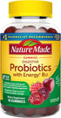 Nature Made Digestive Probiotics and Energy B12 Gummies, Probiotics for Women and Men, 50 Probiotic Gummies, 25 Day Supply...