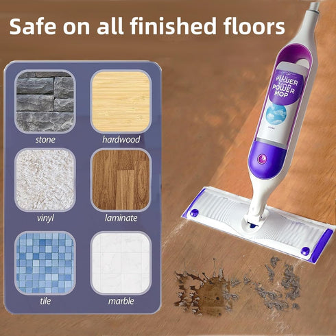 Disposable Mopping Pad Refills for Swiffer PowerMop Multi-Surface,Wood Mopping Pad Refills for Floor Cleaning, 10 Count (10 Packs)...