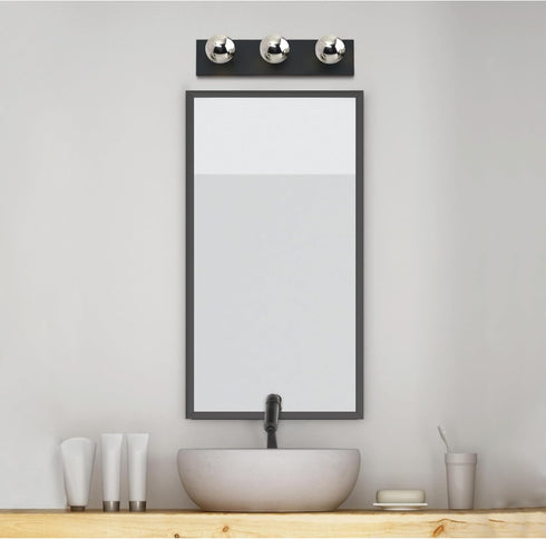 Westinghouse 51691EC2 4.5 Watt (40 Watt Equivalent) G25 Dimmable Half Chrome Filament LED Light Bulb, E26 Medium Base, 2 Pack...