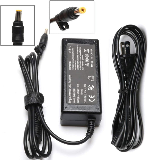 65W Laptop Power Cord for HP Compaq Presario C300 C500 C700 F500 F700 A900 Pavilion DV6000 DV6500 DV6700 DV1000 DV2000 Spare 9155068 393954001 394...