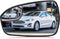 Left Driver Side Mirror Glass Replacement for 2013 2014 2015 2016 2017 2018 2019 2020 Ford Fusion Heated Mirror Replace DS7Z17K707F...
