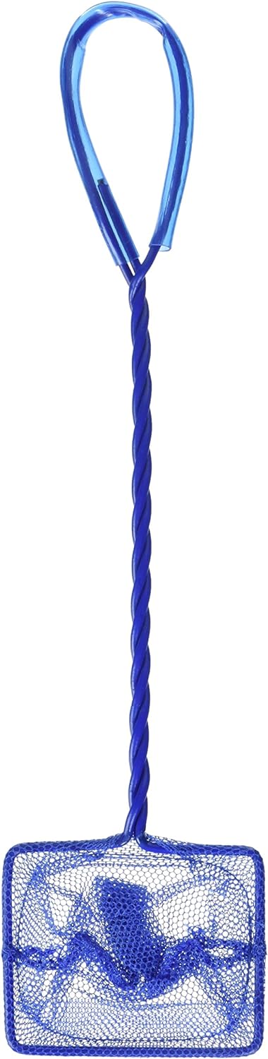 PENN-PLAX Quick-Net Aquarium Fish Nets – Durable, Strong, and Safe – Color May Vary (Blue or Green)...