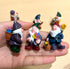 Mini Garden Gnomes Set of 7 - Fairy Garden Accessories, Tiny Gnome Figurines for Miniature Fairy Garden Decor, Plant Pot Decorations, Gnome Cake T...