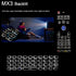 Air Mouse,MX3 Pro Backlit Mini Keyboard Remote Control,Mini Wireless Keyboard & IR Learning Air Mouse Remote,Compatible for Raspberry Pi, Android ...