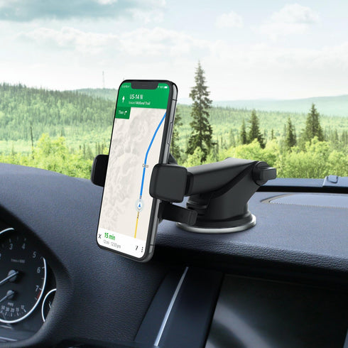 iOttie Easy One Touch Mini Dash & Windshield Car Mount Phone Holder || iPhone Xs Max R 8 Plus 7 Samsung Galaxy S10 E S9 S8 Plus Edge, Note 9 & Oth...