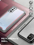 i-Blason Ares Series Case Designed for Galaxy S21 Plus 5G (2021 Release), Rugged Clear Bumper Case Without Built-in Screen Protector (Pink)...