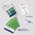 Nicotine Test Kit at Home?Accurate Results in 5 Minutes, 12 Individually Wrapped Pouches...