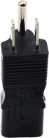 zdyCGTime 3 Prong USA C13 to NEMA 5-15P Plug Power Adapter for Standard Computer Power Adapter 10A/125V (XH-A03-1) (NEMA 5-15P to IEC 60320-C13)(2...