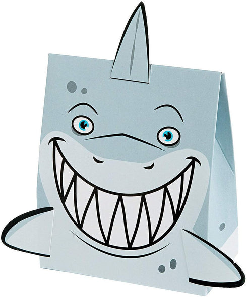 Fun Express - Jawsome Treat Boxes for Birthday - Party Supplies - Containers & Boxes - Paper Boxes - Birthday - 12 Pieces...