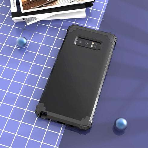IDweel for Galaxy Note 8 Case, 3 in 1 Shockproof Slim Hybrid Heavy Duty Protection Hard PC Cover Soft Silicone Rugged Bumper Full Body Case for fo...
