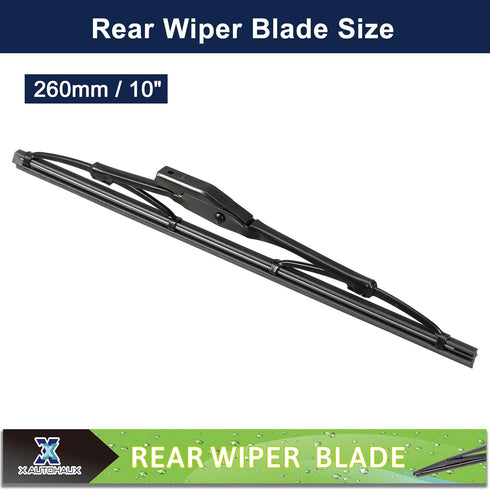 X AUTOHAUX Rear Windshield Wiper Blade Replacement for Land Rover Range Rover Evoque 2012 2013 2014 2015 2016 2017 2018 2019...