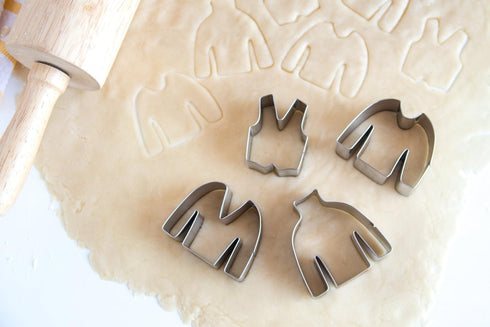 Fox Run Brands Ugly Sweater Cookie Cutter Set, Metallic...