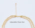 Filled Lock Pendant, 14K Gold Plated and Silver Plated Filled Lock & Key Necklace for Women with Gift Box | Adjustable Chain, Minimalist, Tiny Dai...
