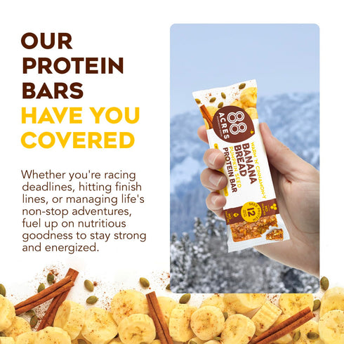 88 ACRES Banana Bread Seed Protein Bar, 1.9 OZ...