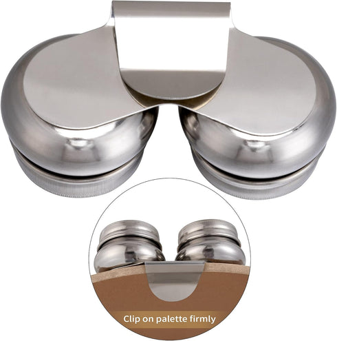 MyLifeUNIT Large Mouth Double Dipper Palette Cup...