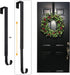 Wreath Hanger, Adjustable Over The Door Wreath Hanger from 14.9 to 25 Inches & Wreath Holder & Wreath Door Hanger for Front Door Decor 20 lbs Larg...