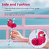 HANSGO 50PCS Flamingo Straws, Flamingo Paper Drinking Straws for Tropical Luau Pool Party Supplies Table Decor Birthday Wedding Tableware Decorati...
