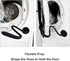 Front Load Washer Door Prop and Holder – Magnetic Door Stopper with Strong Magnet and Flexible Hose – Keep Washer Door Open for Ventilation – Easy...