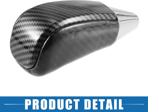 Car Gear Stick Shift Knob Gear Shift Knob Stick Shifter for Toyota Land Cruiser 2016-2021 4Runner 2003-2021 Tundra 2008-2021 Black Carbon Fiber Pr...