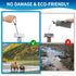 30 Inches Sink Snake Drain Clog Remover, Upgraded Anti-break Steel Plumbing Snake with Nylon Coating, Drain Hair Remover for Shower Drain, Bathroo...