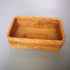 Handmade Rectangle Wicker Fruit Box Rattan Tray Magazine Organizer and Small Objects Container Serving Basket (Medium)...