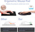 Mouse Pad with Wrist Support,Ergonomic Mouse Pad Durable & Comfortable Large Non-Slip Zebra Pattern Wrist Rest for Gaming,Computer,Laptop,Home Off...