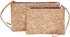 boshiho Natural Cork Clutch Wristlet Wallet Cell Phone Card Holder Coin Purse Bag...
