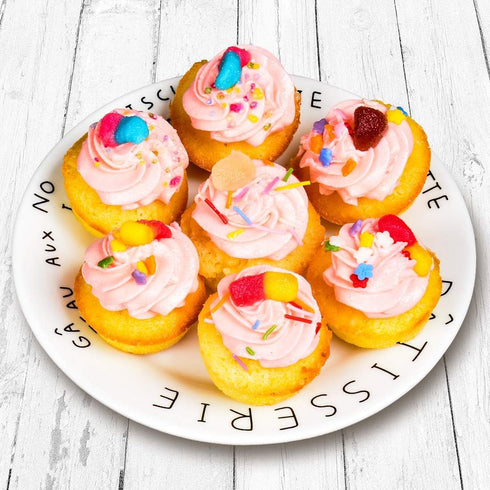 CAKETIME Silicone Muffin Pan Mini 24 Cups Cupcake Pan, Nonstick Food Grade Silicone Baking Pan 1 Pack...