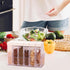 12 PCS Spice Shaker Jars, Salt and Pepper Shakers Set, Seasoning Shaker Boxes Condiment Set, Plastic Spice Dispenser Cases Clear Seasoning Storage...