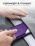 Padike Business Card Holder, Upgraded Leather Business Card Case Pocket Card Holders for Men or Women, Metal Slim Name Card Holder RFID Blocking B...