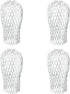 4-Pack 3.5" Expandable Aluminum Downspout Gutter Guards - Leaf & Debris Filter Strainers to Prevent Blockages, Fits Most Gutters...