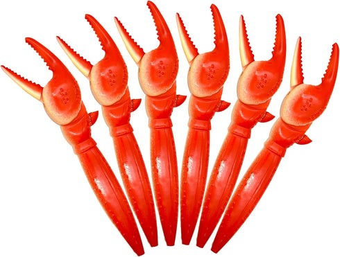 12PCS Novelty Crab Claw Pens Retractable Lobster Pens Fun Ballpoint Pens Crab Leg Pens Unique Pens With Black Ink Pen For School Supplies Birthday...