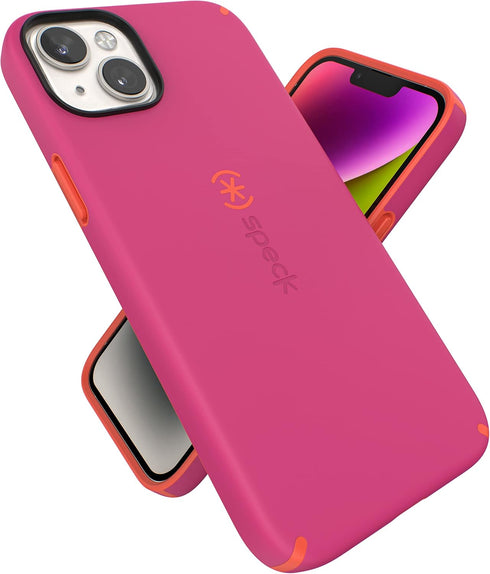 Speck iPhone 15 Plus & 14 Plus Case - Drop Protection, Scratch Resistant, Built for MagSafe iPhone Case, Soft Touch Coating - 6.7" iPhone Case, Du...