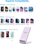 NANAMI Wireless Charger for Samsung and iPhone - 10W Fast Qi-Certified Induction Charger Stand for Galaxy S24/S23/S22/S21/S20/S20 FE/S10/S9/S8 Not...
