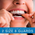 Mouth Guard for Clenching Teeth at Night, Sport Athletic, Whitening Tray, 2 Sizes, Pack of 8 with Travel Case...