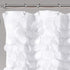 Lush Decor Lillian Shower Curtain, White, 72" x 72\...