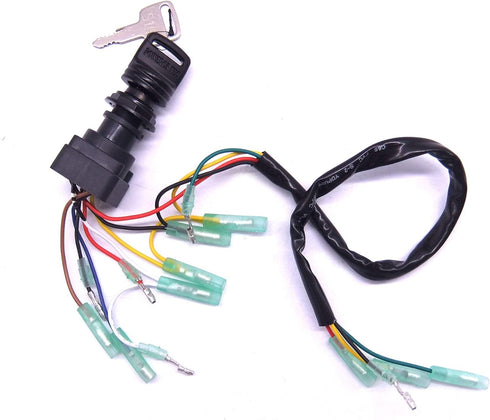 Remote Control Box Ignition Switch/Main Switch Assy 703-82510-43-00 for Yamaha Outboard Motors 703-82510-42-00 Push to Choke 10P...