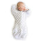 SwaddleDesigns Transitional Swaddle Sack, Arms Up Half-Length Sleeves & Mitten Cuffs, Swaddle for Newborn Transition to Baby Sleep Sack Wearable B...