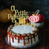 A Little Pumpkin is On Her Way Cake Topper - Pink Glitter Baby Shower Decoration for Girl Fall Theme Party...