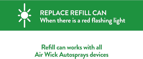 Air Wick Automatic Air Freshener Spray Refill, 1ct, Fresh Waters, Odor Neutralization, Essential Oils...